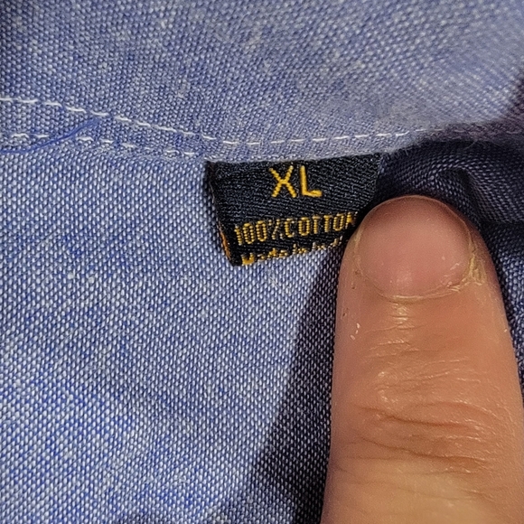 3/$15  F.A..Macluer Shirtmakers Men's Button Down Shirt. R3 - Picture 3 of 5